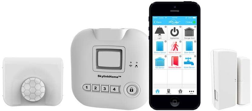 SkyLink Wireless Alarm, Security System Started Kit - Echo Alexa and IFTTT compatible