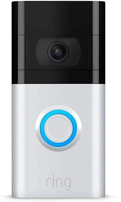 Ring Video Doorbell 3 - Smart Wireless Doorbell Camera with Dual-Band WiFi, Quick Release Battery, 2-Way Talk, Night Vision