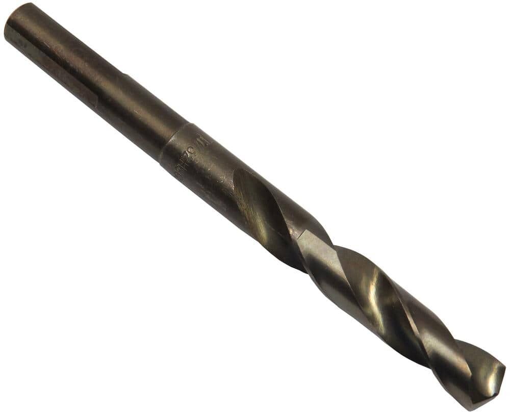 Drill America 47/64 in. m35 Cobalt Reduced Shank Twist Drill Bit with 1/2 in. Shank