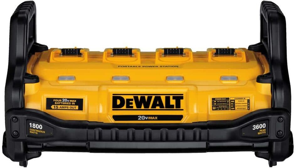 DeWalt 1800 Watt Portable Power Station and 20V/60V MAX Lithium-Ion Battery Charger