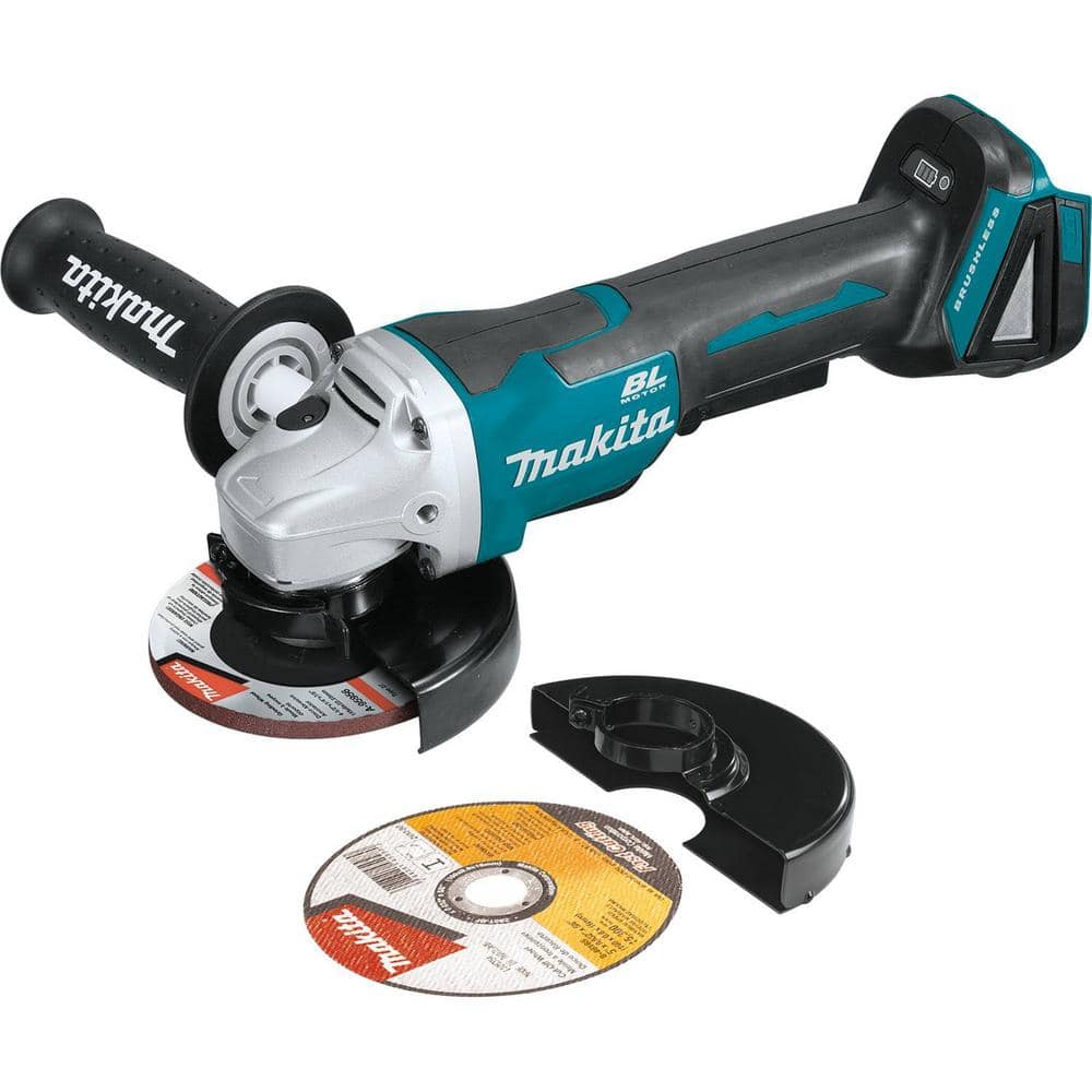 Makita 18V LXT Lithium-Ion Brushless Cordless 4-1/2 in./5 in. Paddle Switch Cut-Off/Angle Grinder (Tool-Only)