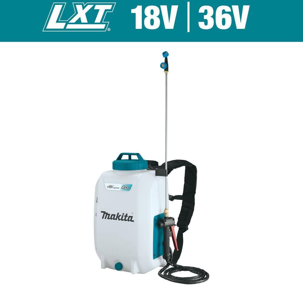 Makita 18V LXT Lithium-Ion Cordless 4 Gallon Backpack Sprayer (Tool Only)