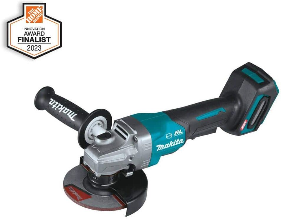 Makita 40V Max XGT Brushless Cordless 4-1/2/5 in. Paddle Switch Angle Grinder with Electric Brake (Tool Only)