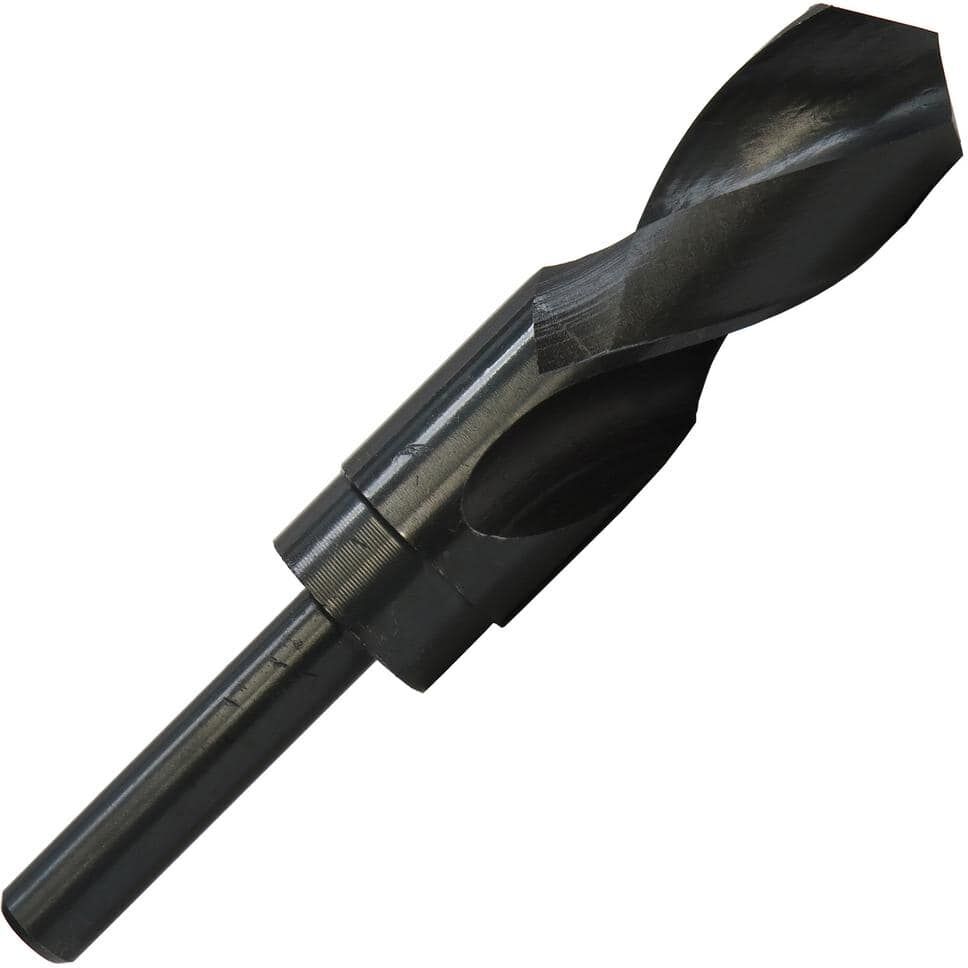 Drill America 1-7/64 in. High Speed Steel Twist Black Oxide Reduced Shank Drill Bit with 3/4 in. Shank