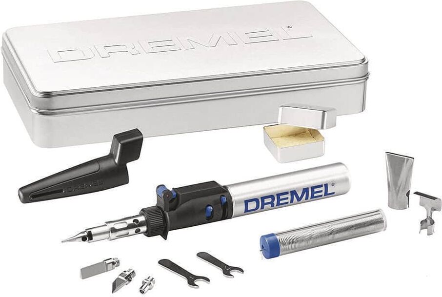 Dremel VersaTip Gas Torch Solders, Heats, Melts, and Cuts a Wide Variety of Materials