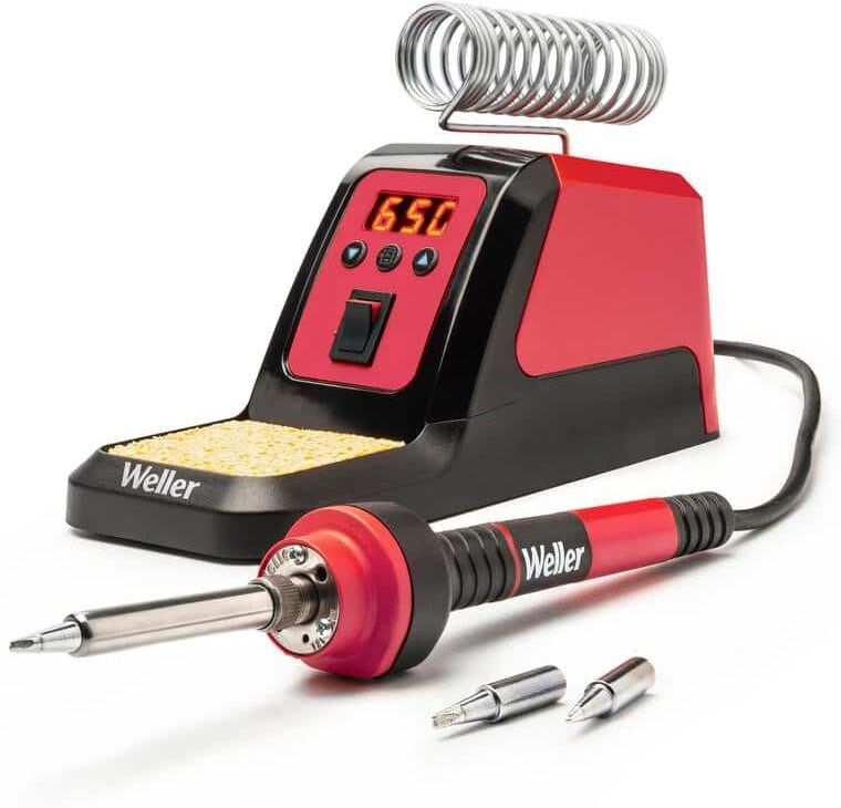 Weller 70-Watt, 120-Volt Digital Corded Soldering Station with Precision Iron