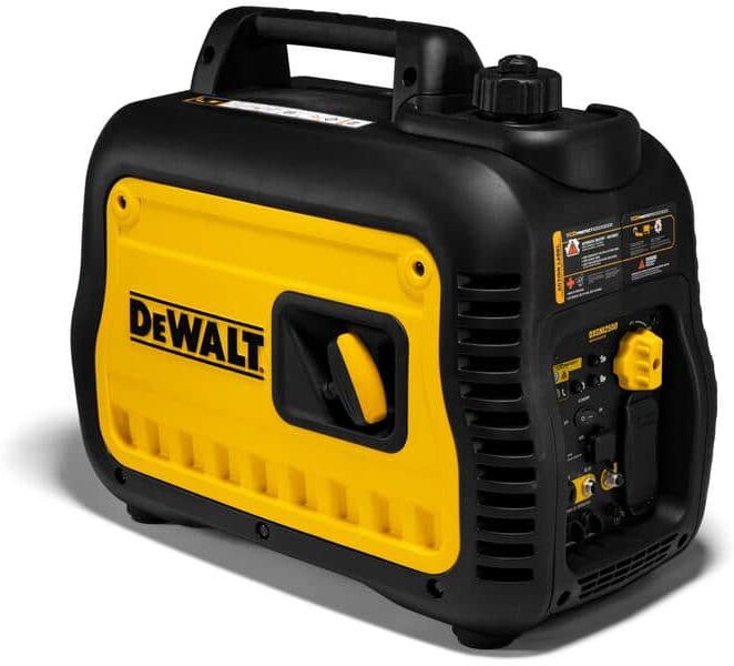 DeWalt 2500-Watt Recoil Start Gas-Powered Portable Inverter Generator with CO Protect