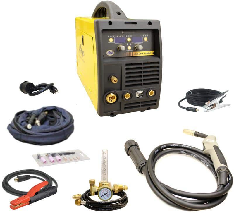 AHP ALPHAMIG 190MP 200 Amp, 110-Volt/220-Volt Dual Voltage AC Voltage Input  DC MIG/TIG/STICK COMBO  3-in-1 Welder