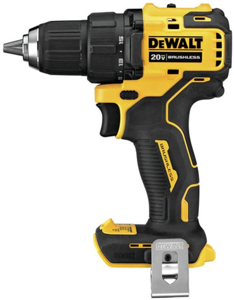 DeWalt ATOMIC 20V MAX Cordless Brushless Compact 1/2 in. Drill/Driver (Tool Only)