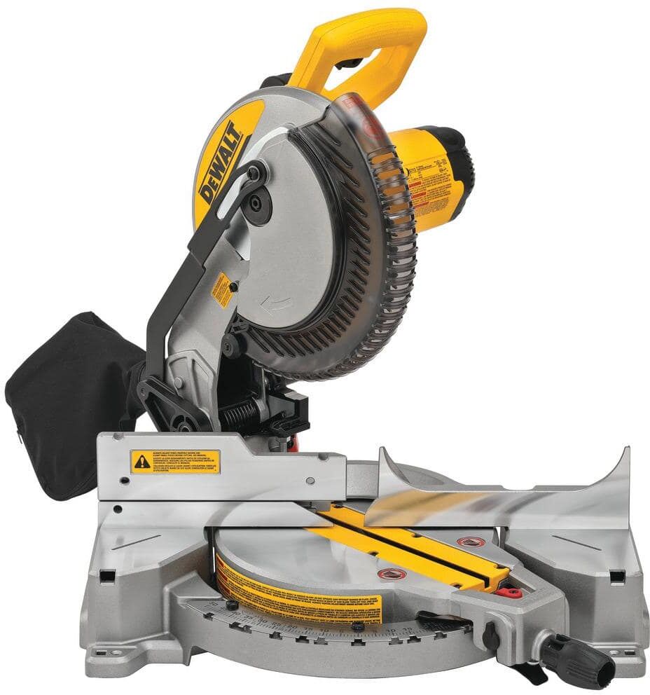 DeWalt 15 Amp Corded 10 in. Compound Single Bevel Miter Saw