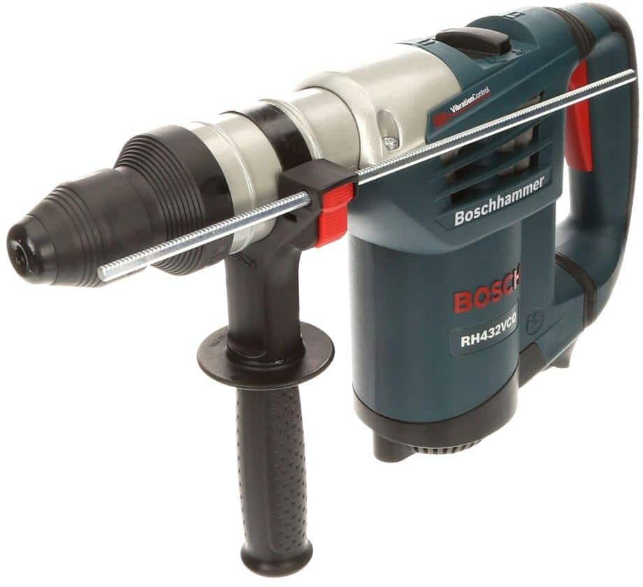 Bosch 8.5 Amp 1-1/4 in. Corded Variable Speed SDS-Plus Concrete/Masonry Rotary Hammer Drill with Carrying Case