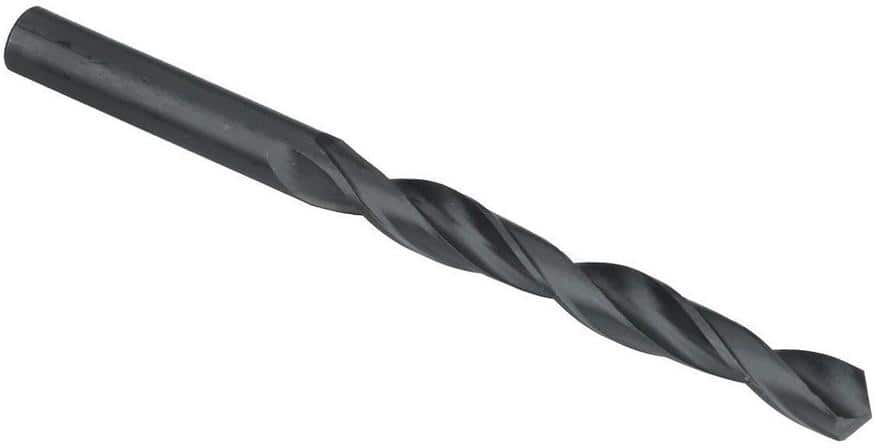 Drill America L High Speed Steel Premium General Purpose Black Oxide Black Oxide Drill Bit (12-Pack)