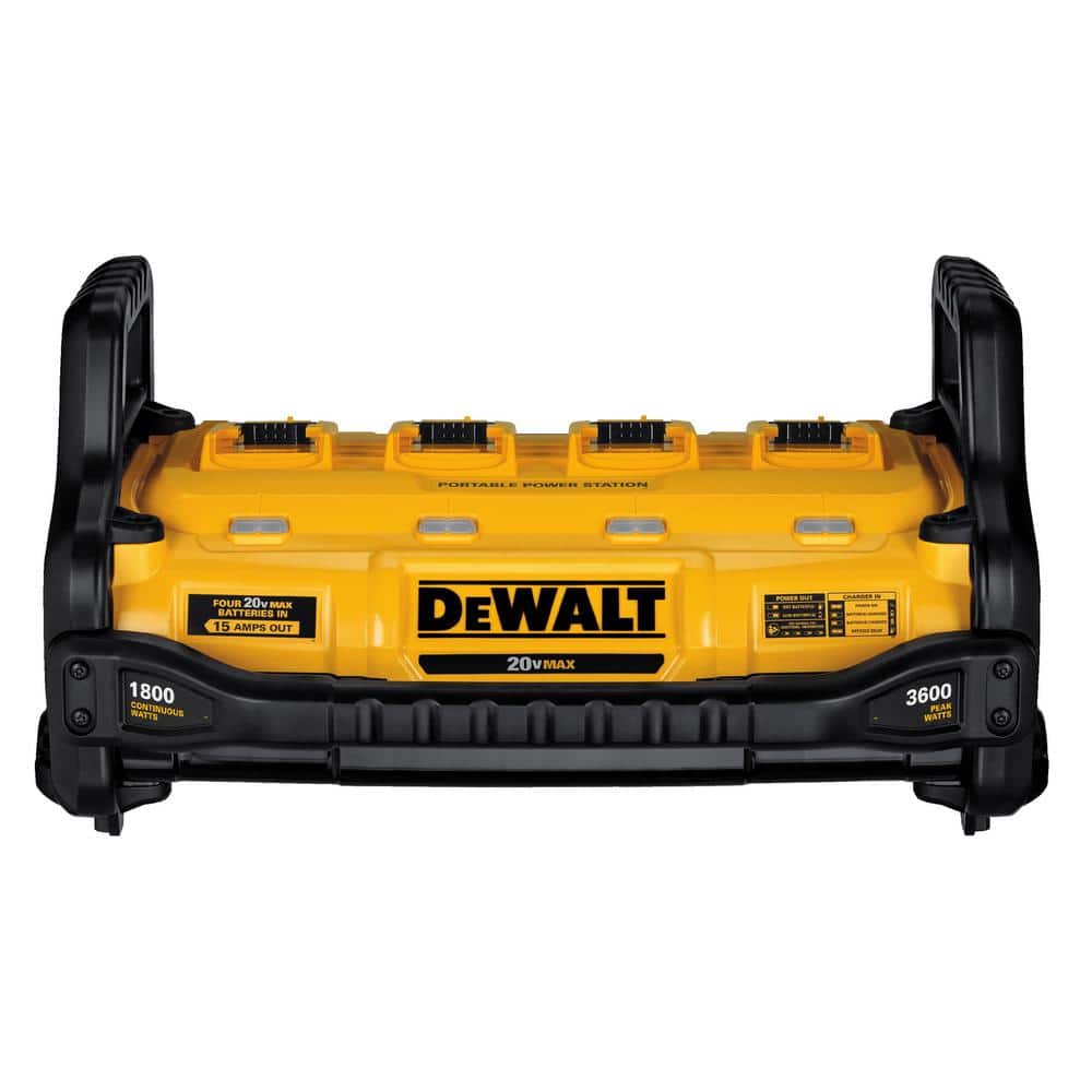 DeWalt 1800 Watt Portable Power Station and 20V/60V MAX Lithium-Ion Battery Charger