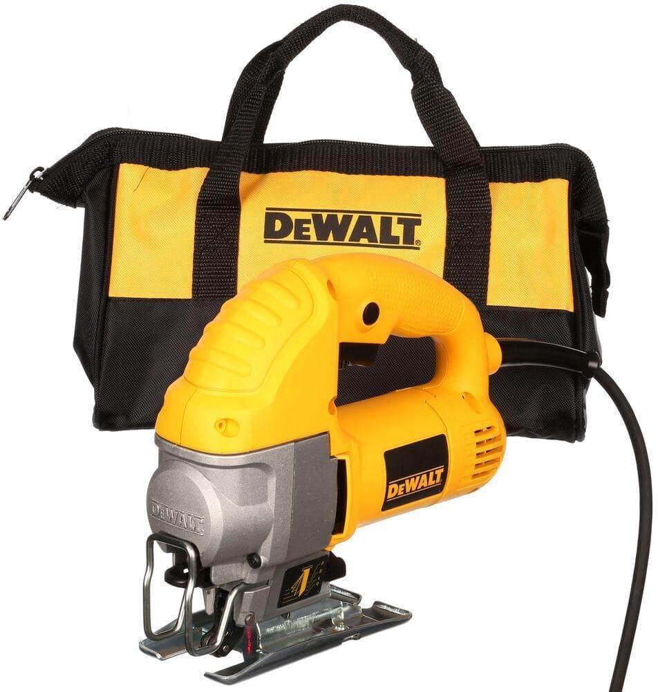 DeWalt 5.5 Amp Corded Variable Speed Jig Saw Kit with Bag