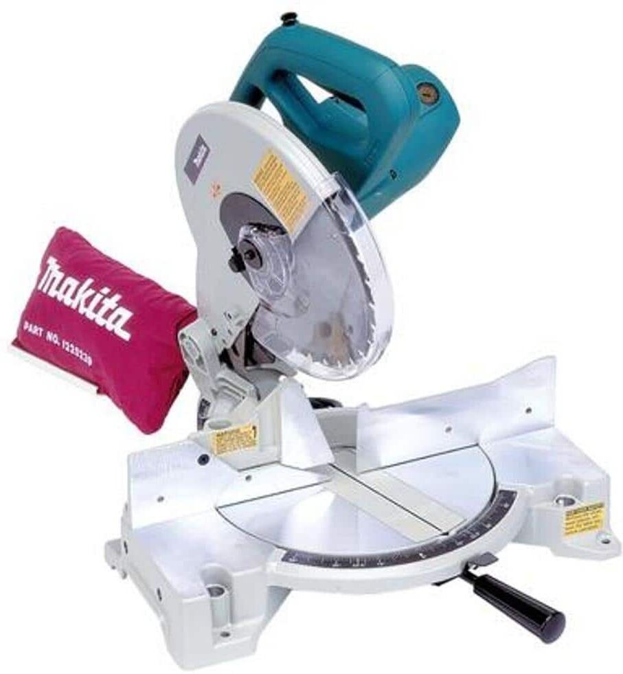 Makita 15 Amp 10 in. Corded Compact Single Bevel Compound Miter Saw with 40T Carbide Blade and Dust Bag