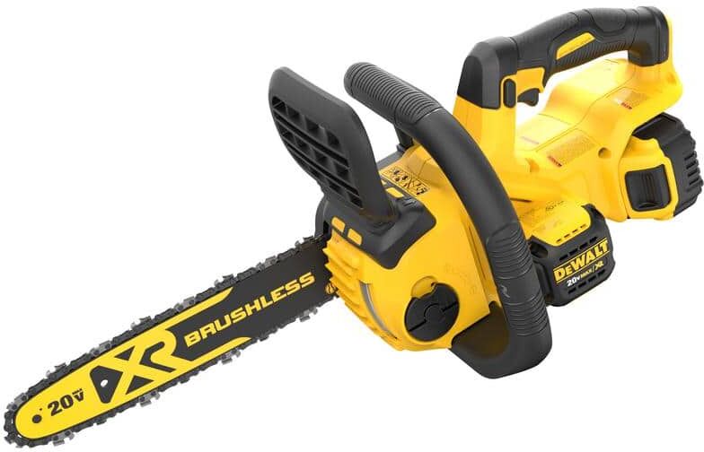 DeWalt 20V MAX 12in. Brushless Cordless Battery Powered Chainsaw Kit with (1) 5 Ah Battery & Charger