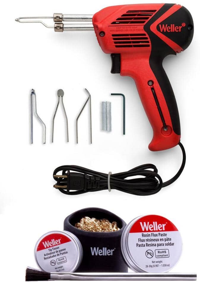 Weller 100-Watt/140-Watt Soldering Gun and Accessory Combo Kit