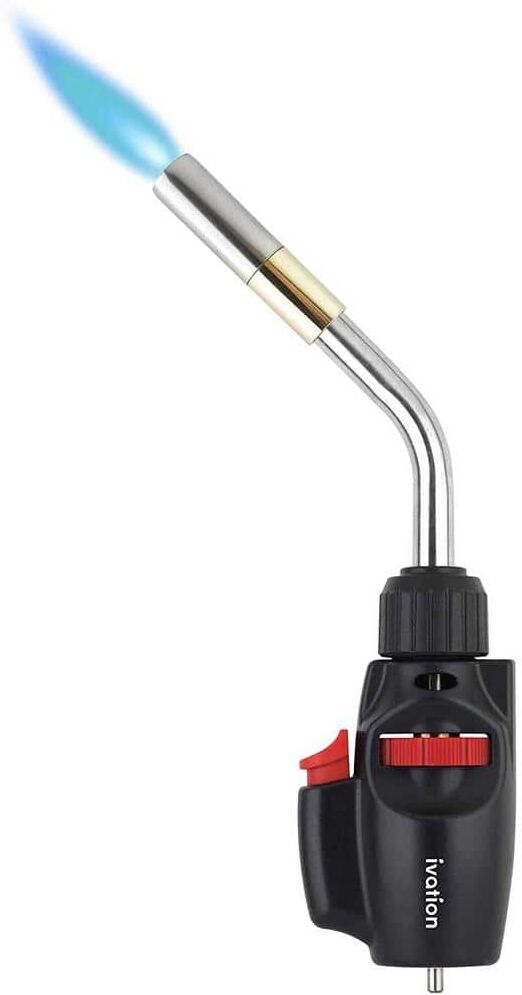 Ivation Propane Torch, Torch Lighter with Trigger-Start Ignition and Adjustable Flame