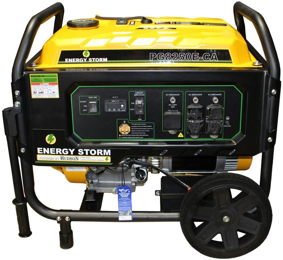 LIFAN 8,250/6,600-Watt Electric, Recoil Start Gasoline Powered Portable Generator with CO Sensor and Auto Shutoff