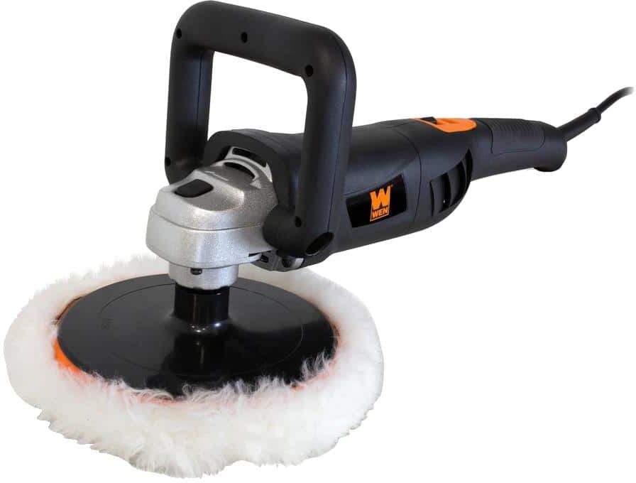 WEN 10 Amp 7 in. Variable Speed Polisher with Digital Readout