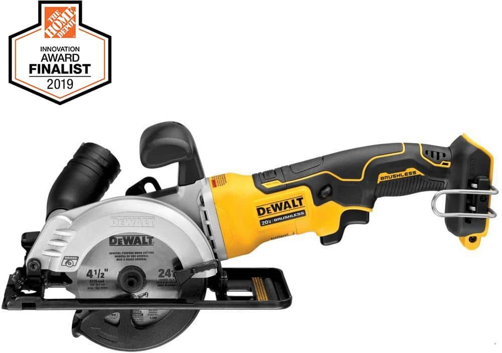 DeWalt ATOMIC 20V MAX Cordless Brushless 4-1/2 in. Circular Saw (Tool Only)