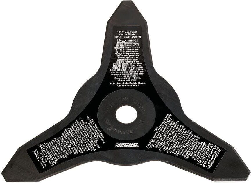 ECHO 10 in. 3 Cutter Metal Blade (20 mm)