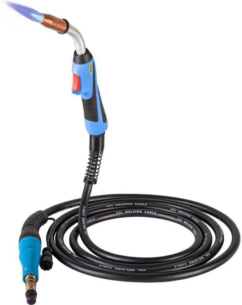 VEVOR MIG Welding Gun 15 ft. 250 Amp Welding Torch Stinger for M-25 Miller Welder Gun fit 0.03 in. to 0.035 in. Wire