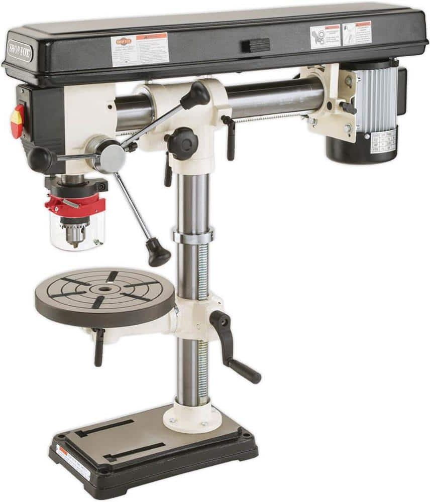 Shop Fox 1/2 HP 34 in. Bench-Top Radial Drill Press