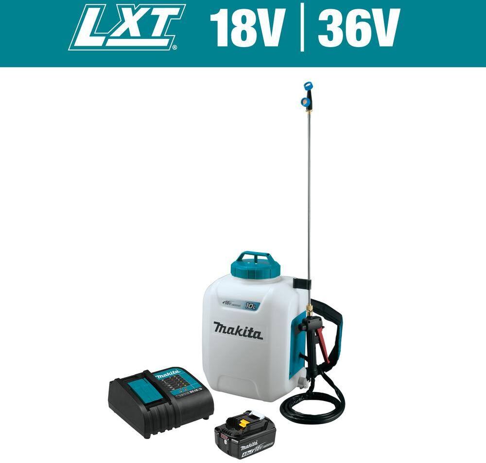 Makita 18V LXT Lithium-Ion Cordless 2.6 Gal. Backpack Sprayer Kit (4.0Ah)