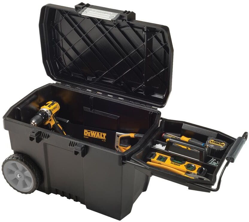 DeWalt 25 in. W 15 Gal. Polypropylene Rolling Tool Box