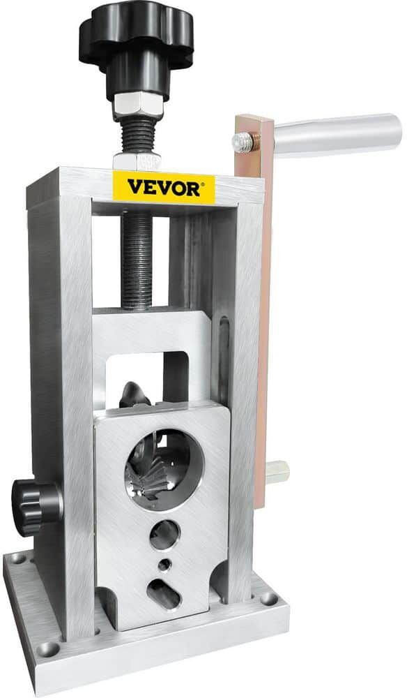 VEVOR Wire Stripping Machine 0.06 in. to 1.57 in. Drill Powered Manual Copper Stripper with Heat Treated Ultra Long Blade