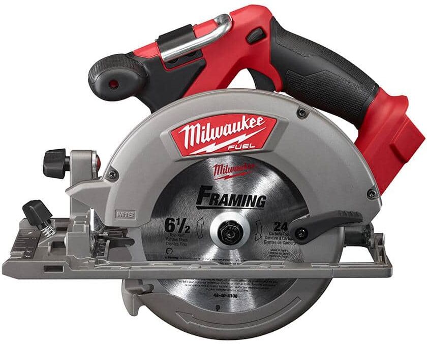 Milwaukee M18 FUEL 18V Lithium-Ion Brushless Cordless 6-1/2 in. Circular Saw (Tool-Only)