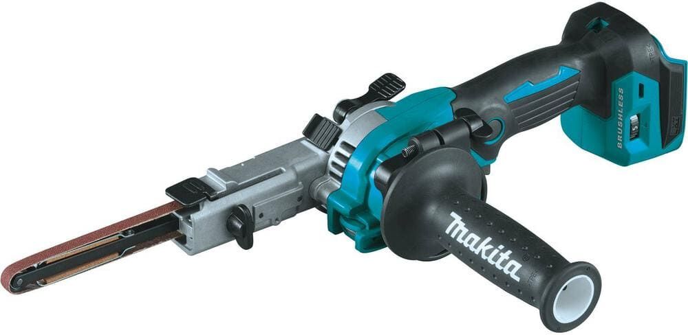 Makita 18V LXT Lithium-Ion Brushless Cordless 3/8 x 21 in. Detail Belt Sander (Tool Only)