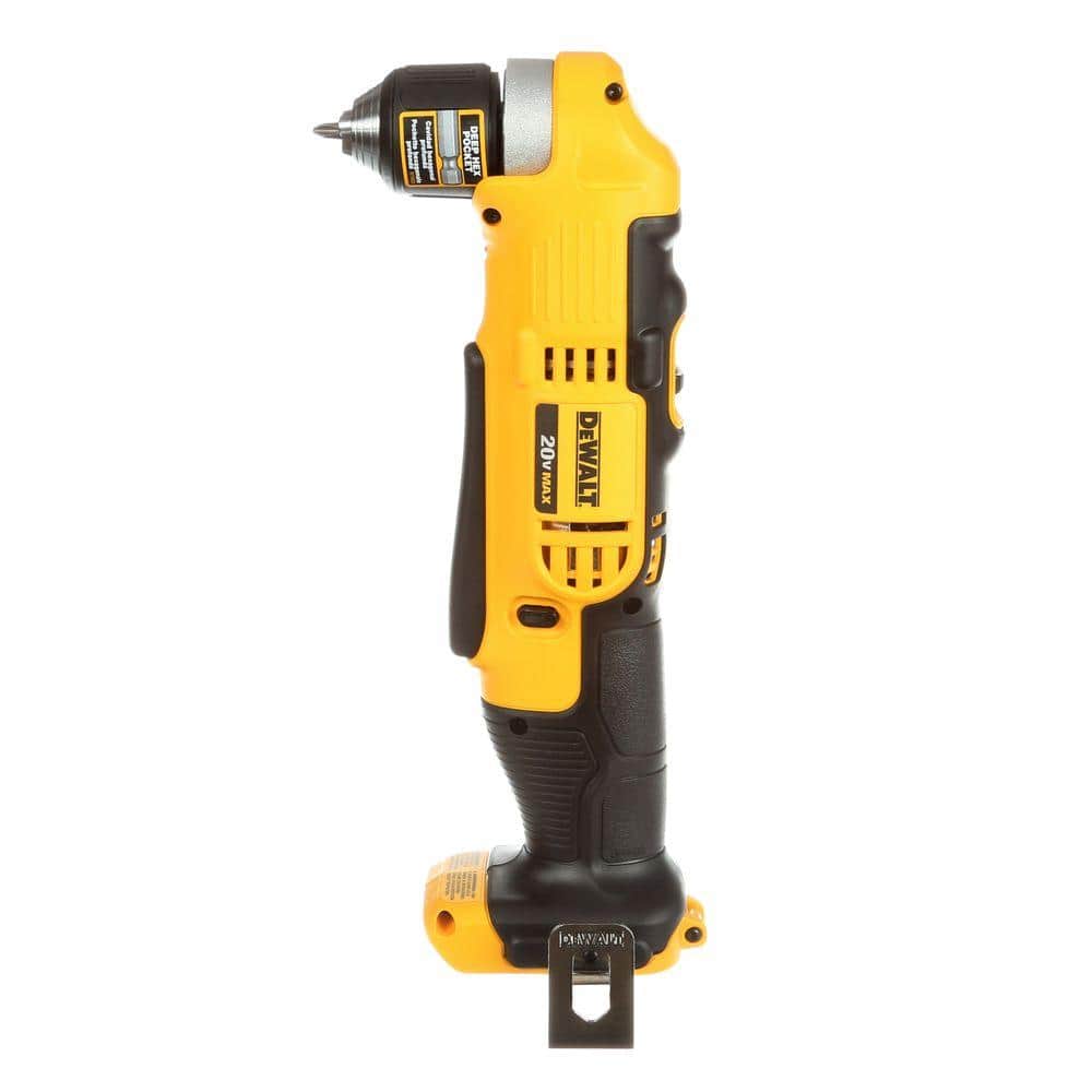 DeWalt 20V MAX Cordless 3/8 in. Right Angle Drill/Driver (Tool Only)