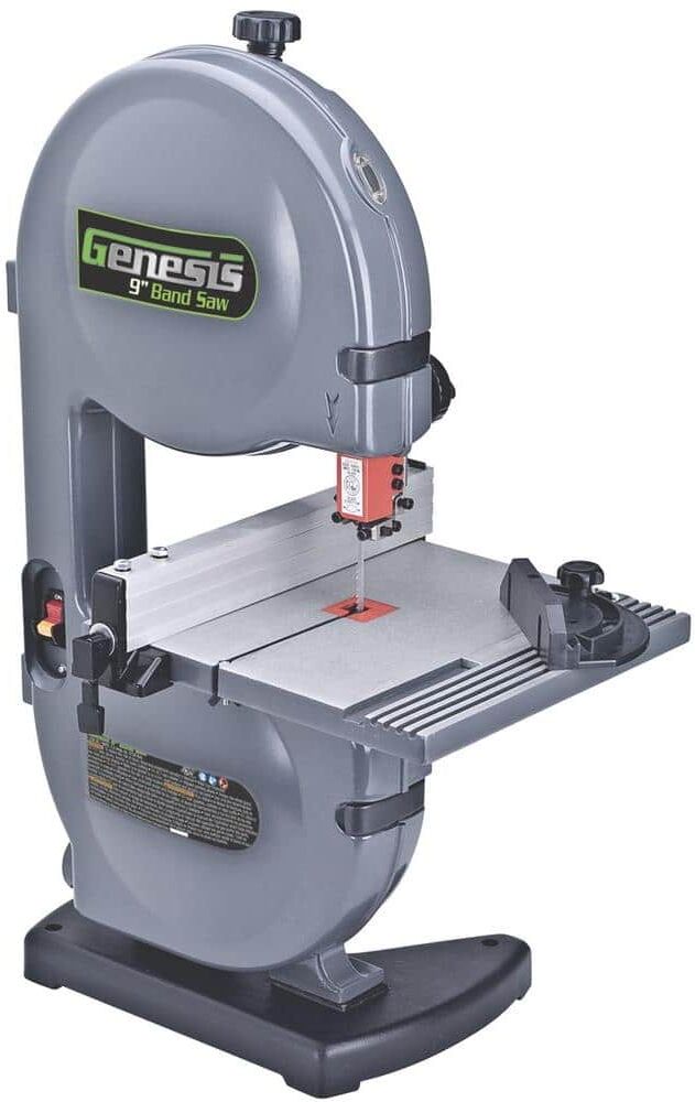 GENESIS 2.2 Amp 9 in. Band Saw with Dust Port, Tilt Table, Miter Gauge and Rip Fence