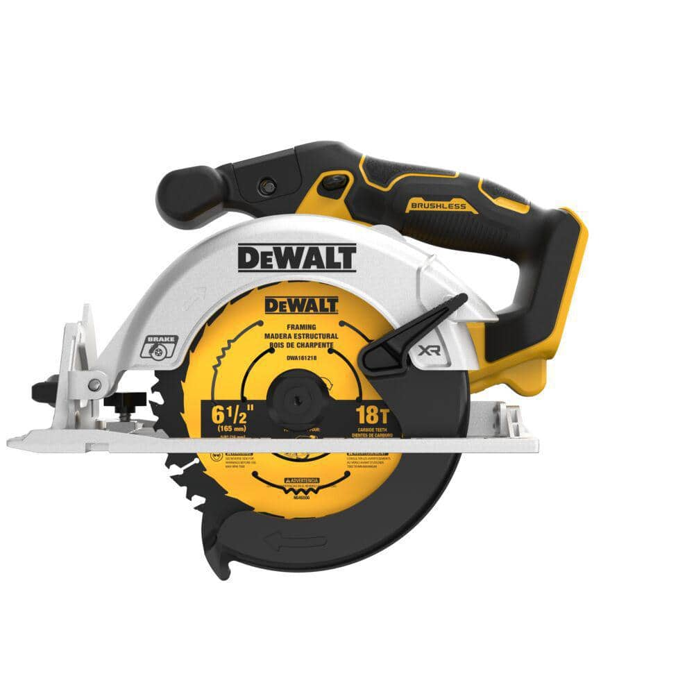 DeWalt 20V MAX Cordless Brushless 6-1/2 in. Sidewinder Style Circular Saw (Tool Only)