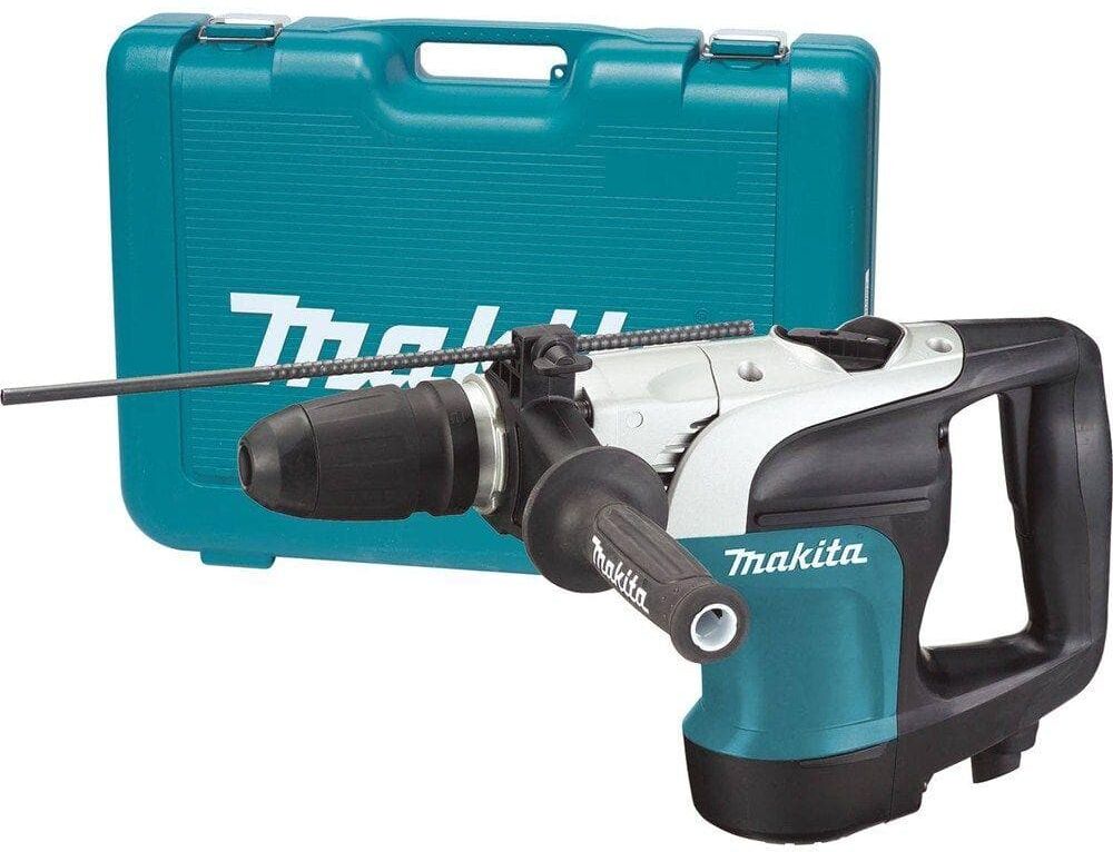 Makita 10 Amp 1-9/16 in. Corded SDS-MAX Concrete/Masonry Rotary Hammer Drill with Side Handle and Hard Case