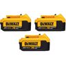 DeWalt 20V MAX XR Premium Lithium-Ion 4.0Ah Battery Pack (3-Pack)