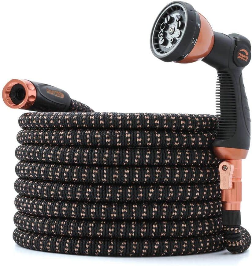 Pocket Hose Copper Bullet 3/4 in x 100 ft. Expandable Garden Hose with Spray Nozzle