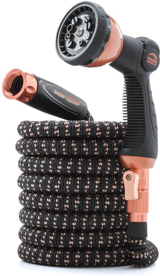 Pocket Hose Copper Bullet 3/4 in x 50 ft. Expandable Garden Hose with Spray Nozzle