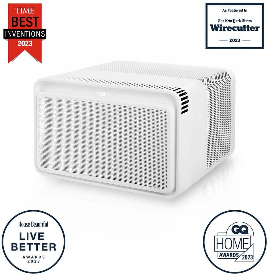 Windmill 8,000 BTU (DOE) 9X QUIETER 33% More Efficient 115-Volts Inverter Window Air Conditioner with Easy Install and App