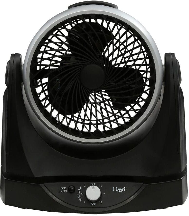 Brezza II 10 in. Dual Oscillating High Velocity Desk Fan