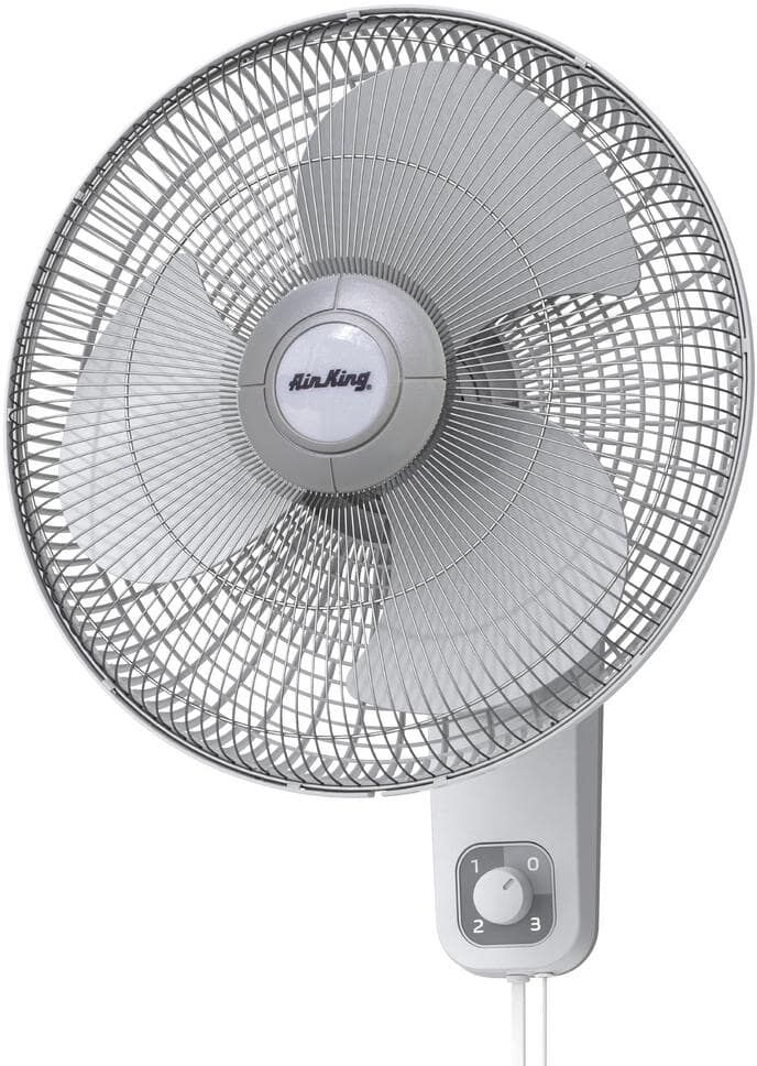 Air King 16 in. Commercial Grade Oscillating Wall Mount Fan