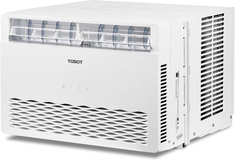 Tosot 10,000 BTU 115V Window Air Conditioner Cools 450 Sq. Ft. with Remote and ENERGY STAR in White