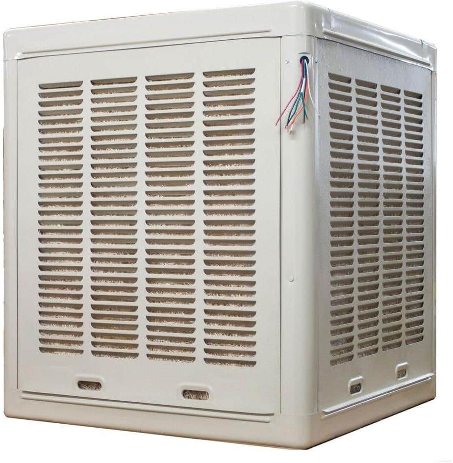 Hessaire 4,800 CFM Down-Draft Aspen Whole House Evaporative Cooler 1,800 sq. ft. (Motor not Included)