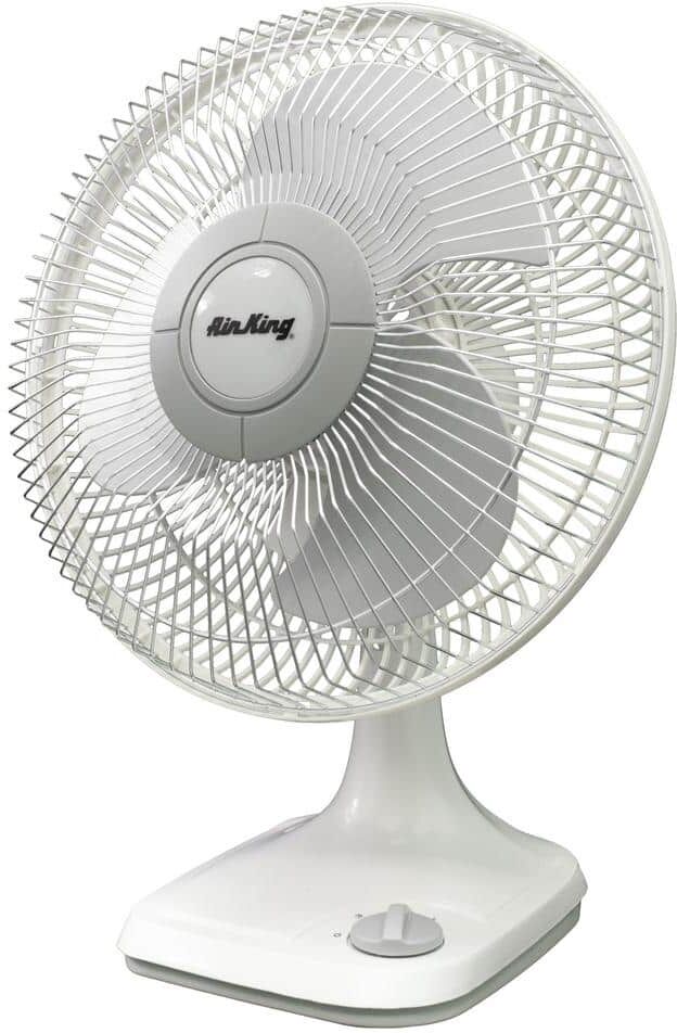 Air King 12 in. Oscillating Commercial Grade Table Fan