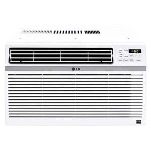 LG 8,000 BTU 115-Volt Window Air Conditioner LW8016ER with ENERGY STAR and Remote in White