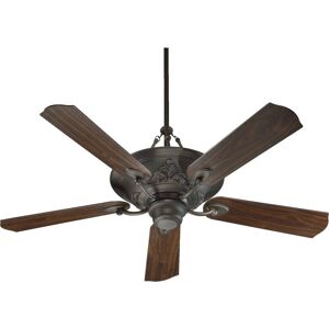 Quorum International Salon 56 in. Indoor Oiled Bronze Ceiling Fan with Wall Control
