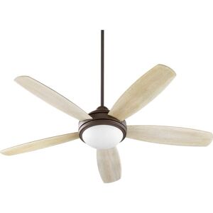 Quorum International Colton 52 in. Indoor Oiled Bronze Ceiling Fan with Wall Control