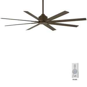 MINKA-AIRE Xtreme H2O 65 in. Indoor/Outdoor Oil Rubbed Bronze Ceiling Fan with Remote Control